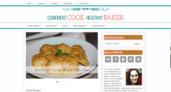 Desktop Screenshot of confident-cook.com